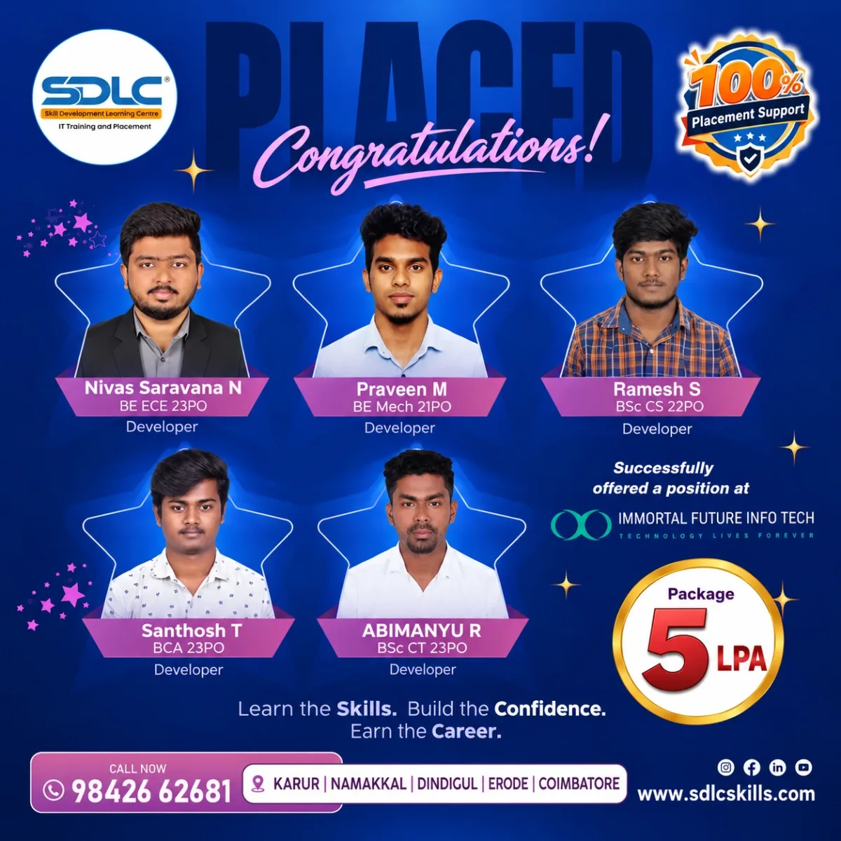 Student placements
